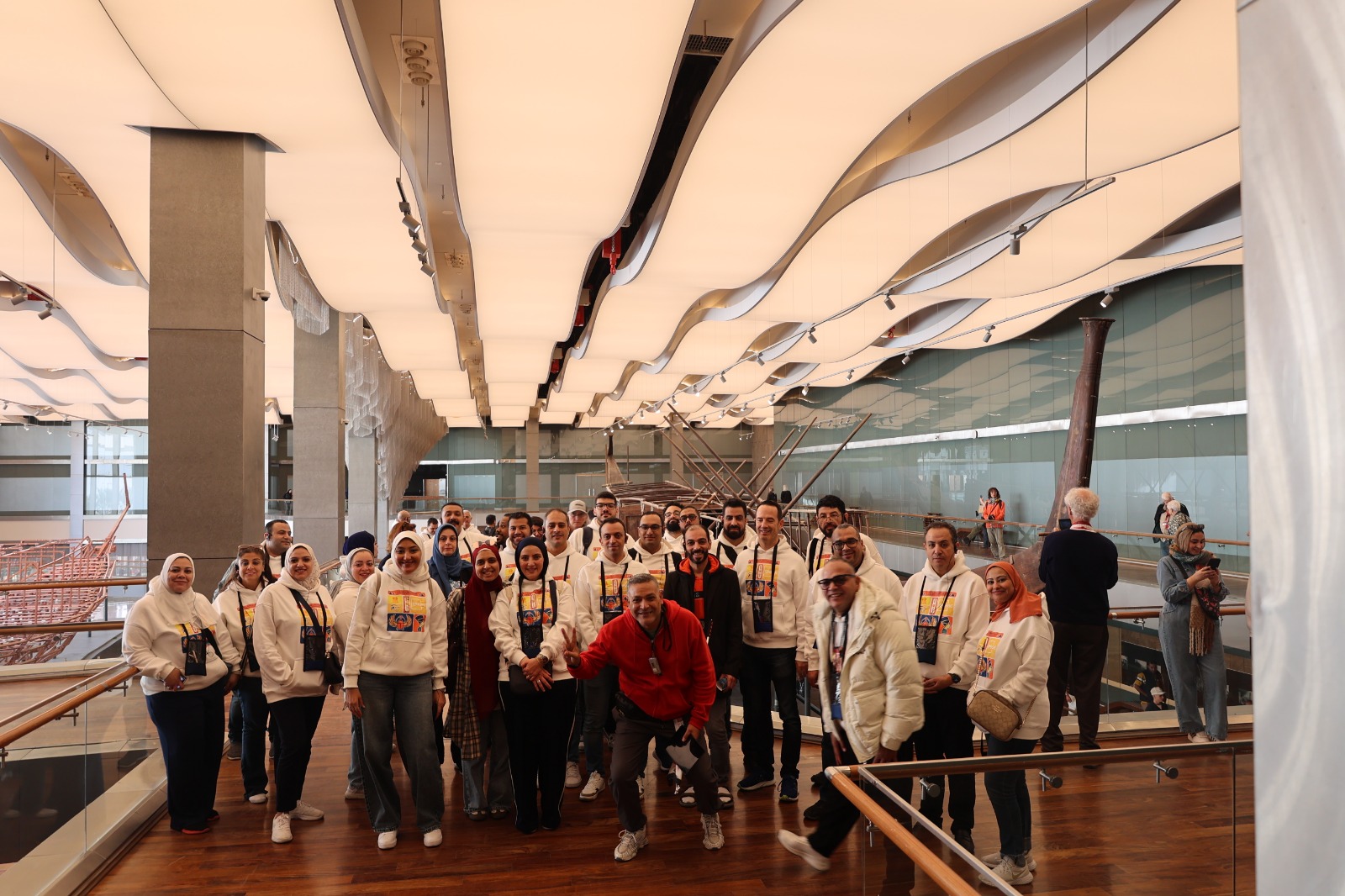 Museum visit with group